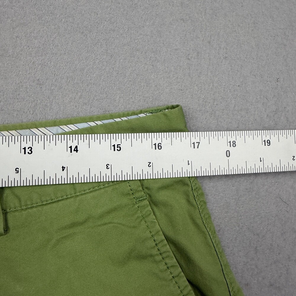 J Crew Stanton Chino Pants 34x32 Mens Apple Green Chartreuse Straight Leg - Picture 8 of 10